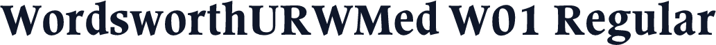 WordsworthURWMed W01 Regular