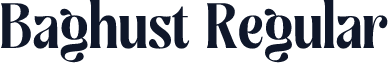 Baghust Regular
