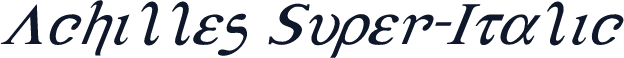 Achilles Super-Italic