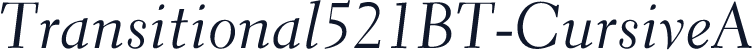 Transitional521BT-CursiveA