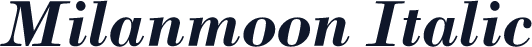 Milanmoon Italic