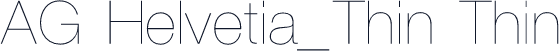 AG Helvetia_Thin Thin