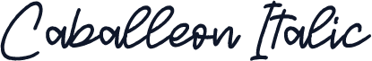 Caballeon Italic