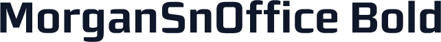 MorganSnOffice Bold