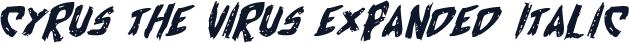 Cyrus the Virus Expanded Italic