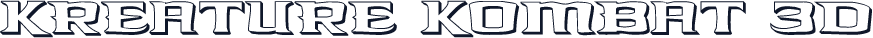 Kreature Kombat 3D