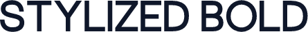 Stylized Bold