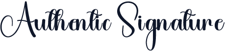 Authentic Signature