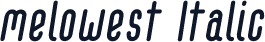 melowest Italic