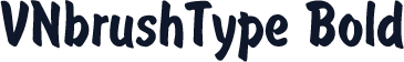 VNbrushType Bold