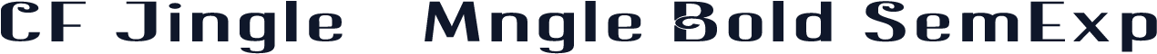 CF Jingle & Mngle Bold SemExp