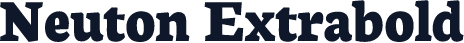 Neuton Extrabold