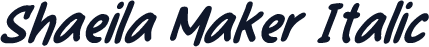 Shaeila Maker Italic