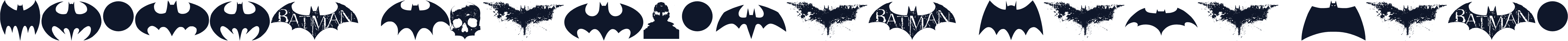 Batman Evolution Logo Font