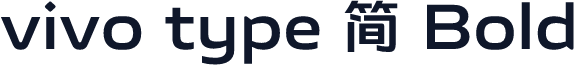 vivo type 简 Bold