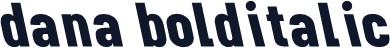 dana bolditalic