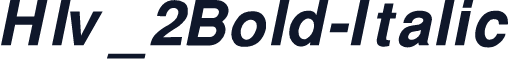 Hlv_2Bold-Italic