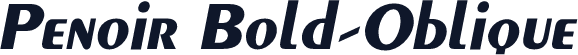 Penoir Bold-Oblique