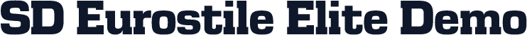 SD Eurostile Elite Demo