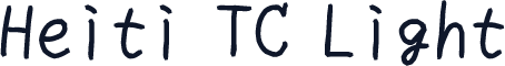 Heiti TC Light