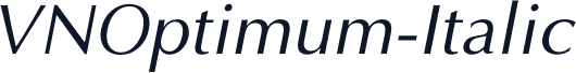 VNOptimum-Italic