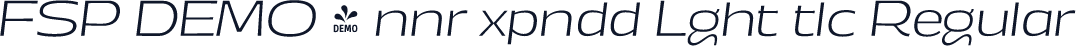 FSP DEMO - nnr xpndd Lght tlc Regular
