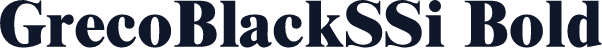 GrecoBlackSSi Bold