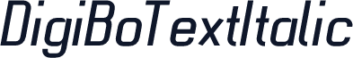 DigiBoTextItalic