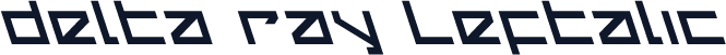 Delta Ray Leftalic