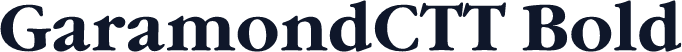 GaramondCTT Bold