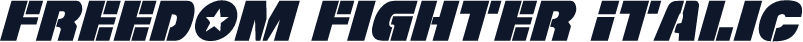 Freedom Fighter Italic
