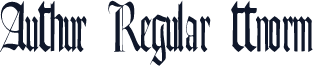 Authur Regular ttnorm