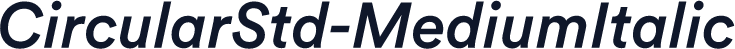 CircularStd-MediumItalic