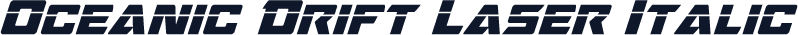 Oceanic Drift Laser Italic
