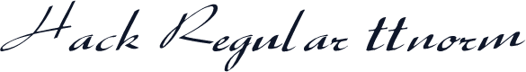 Hack Regular ttnorm