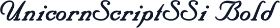 UnicornScriptSSi Bold
