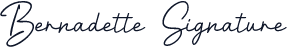 Bernadette Signature