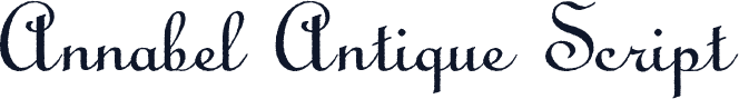 Annabel Antique Script