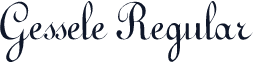 Gessele Regular