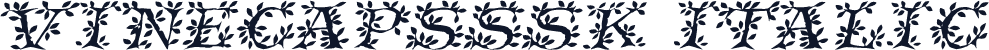 VineCapsSSK Italic