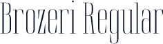 Brozeri Regular