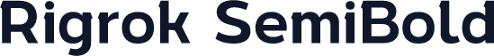 Rigrok SemiBold