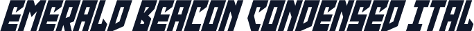Emerald Beacon Condensed Ital