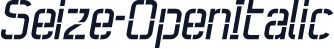 Seize-OpenItalic