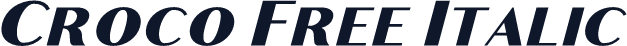 Croco Free Italic