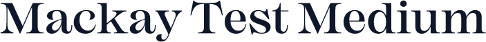 Mackay Test Medium