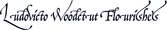 Ludovico Woodcut Flourishes