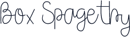Box Spagethy