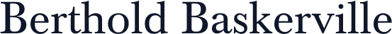 Berthold Baskerville