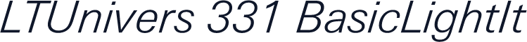 LTUnivers 331 BasicLightIt